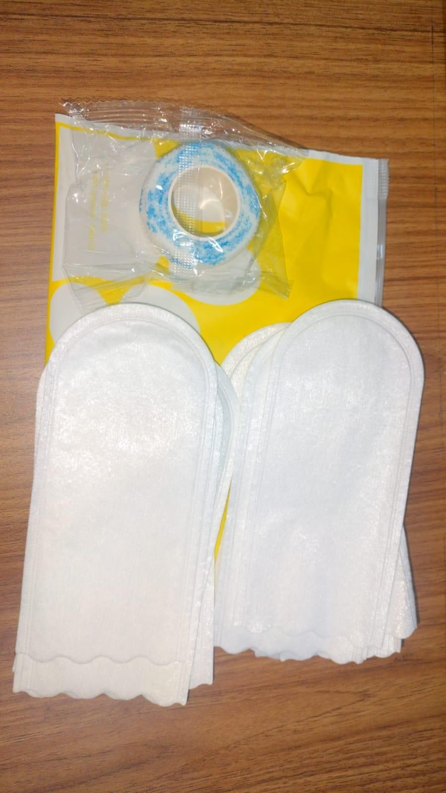 Pet foot cover.