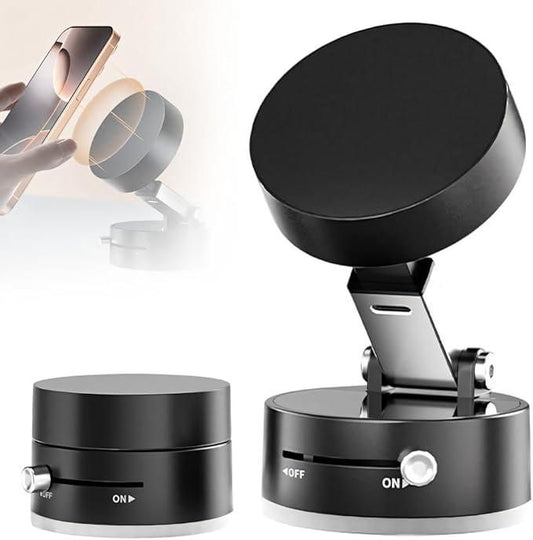 Magnetic Vaccum Phone Holder