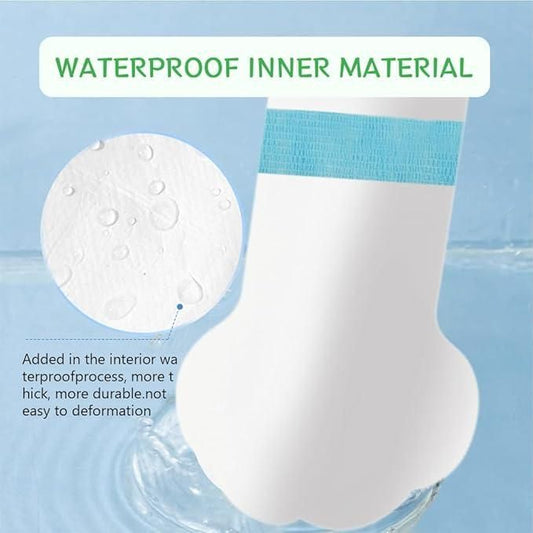 Pet foot cover.